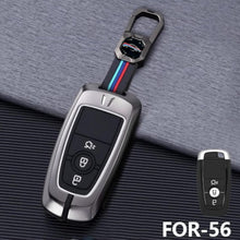 Load image into Gallery viewer, Metal Key Cover Compatible for Endeavour | Figo | Aspire | Freestyle Titanium 3 Button Smart Key