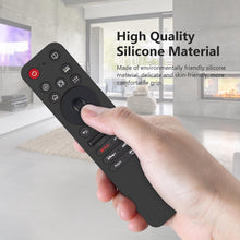 Load image into Gallery viewer, Silicone TV Remote Cover Compatible with 2025 LG MR25GA OLED Smart TV AI Remote Full Wrap Protective Case (RED, LG MR25GA Full WRAP)