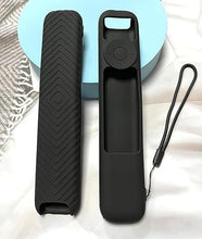 Load image into Gallery viewer, Silicone TV Remote Cover Case Compatible with TCL Tv Remote RC802NU1 / IFFALCON Smart LED TV Remote Protective Cover with Lanyard (Black) [Remote NOT Included]