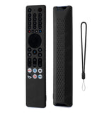 Silicone Case Cover Compatible with TCL iFFALCON Smart Tv Remote 2025 Models RC833A 4K QLED Google TV (Black) [Remote NOT Include]