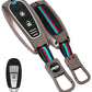Metal Alloy Car Key Cover for Maruti Suzuki Baleno, Ciaz, Swift, Ertiga, Ignis, Ritz, S-Cross, SX4, Vitara Brezza 2&3 Button Smart Key Cover