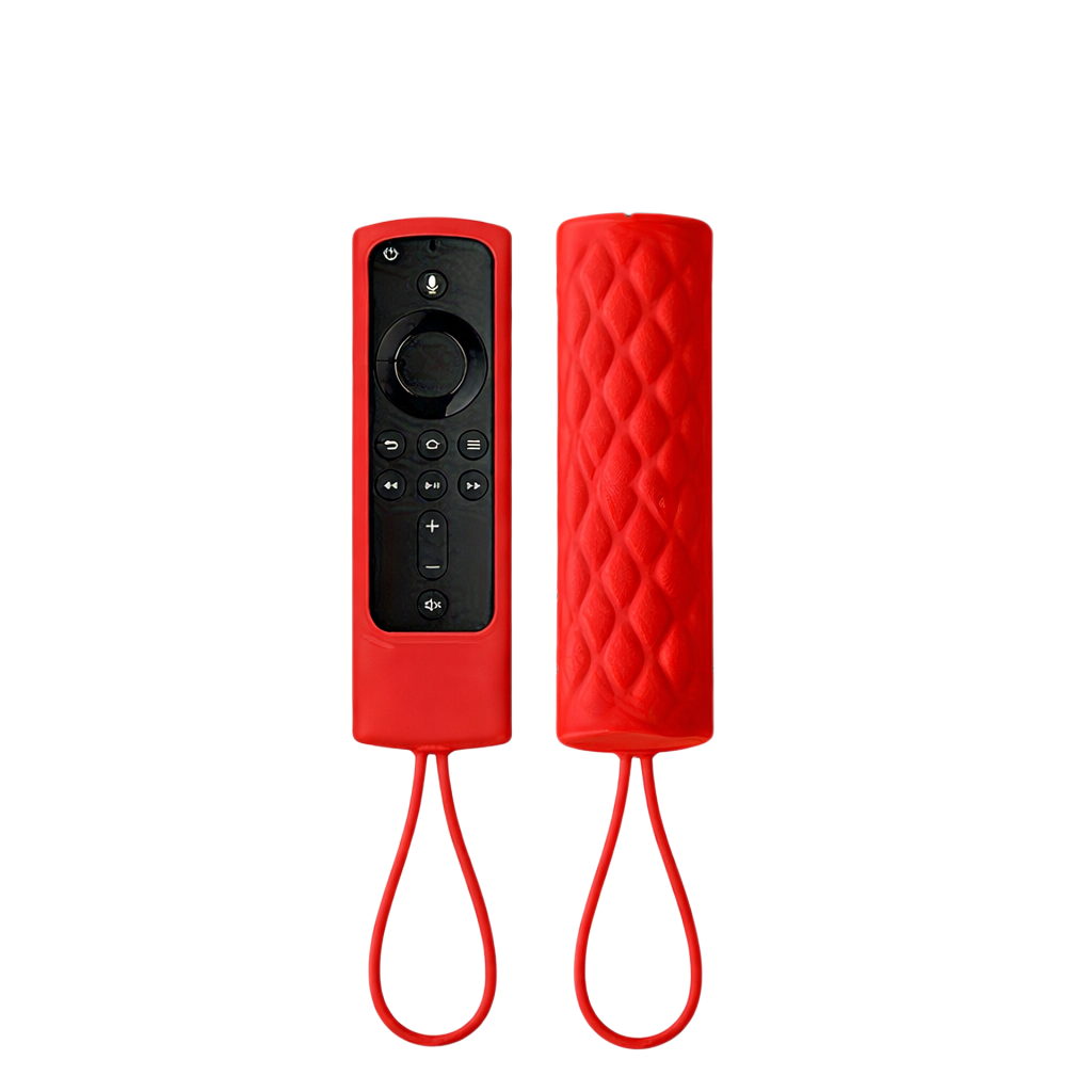 Silicone Cover Compatible for Alexa Voice Remote - Fire TV Stick 4K/Lite, 2nd/3rd Gen & Lite 1st/2nd Gen - Scratch & Drop Cover [Remote NOT Included]