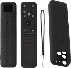 Silicone TV Remote Cover Compatible with 2025 LG MR25GA OLED Smart TV AI Remote Full Wrap Protective Case (RED, LG MR25GA Full WRAP)