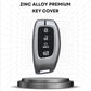 Metal Key Cover for HYN CRT | Venue | ALCZR | ELNTRA | i20 | TCSN | N Line | EV and Facelift Models for 4 Button Smart Key with Keychain