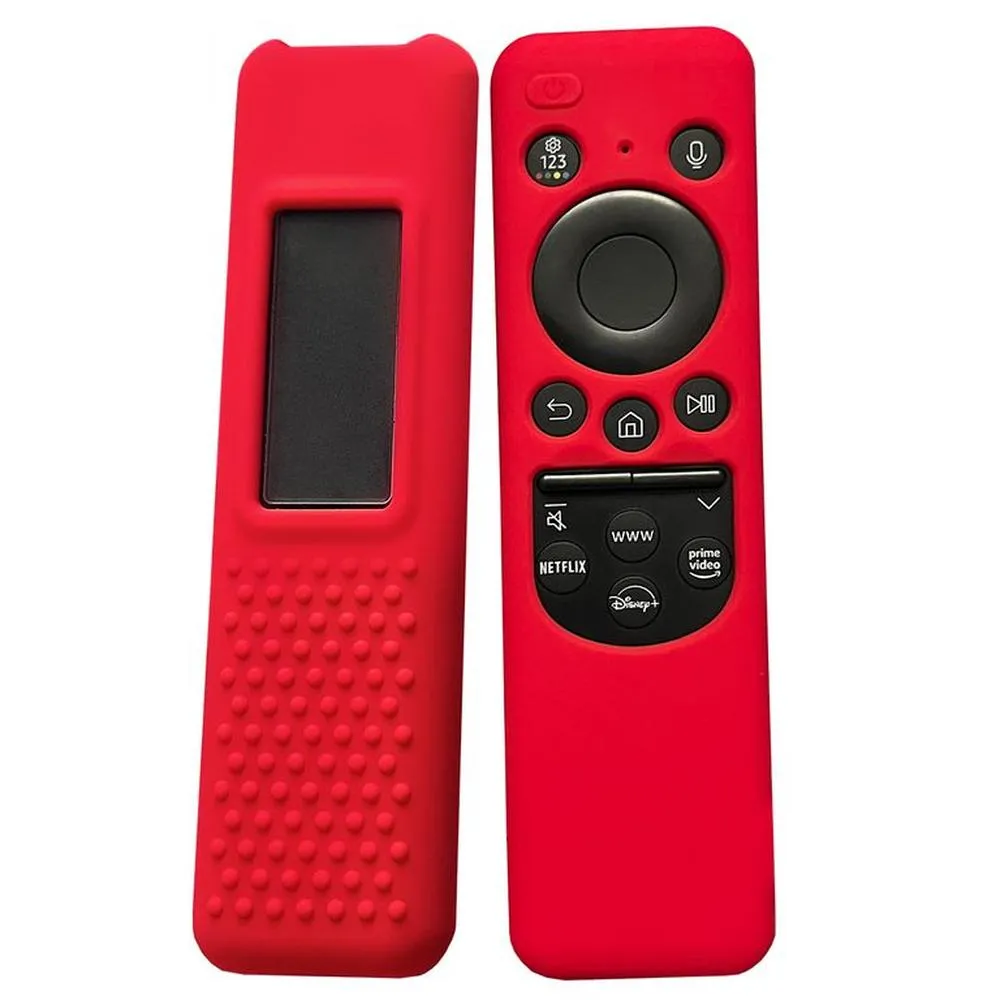 Silicone Frame for Samsung Solar Remote BN59-01432A BN59-01455A Silicone Case for Samsung Smart TV, Neo QLED 4K TV, QLED 4K Smart TV Remote Control Protective Case