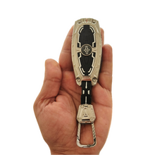 Load image into Gallery viewer, Premium Metal Silicon Key Cover Compatible With Maruti Suzuki Baleno Ciaz Vitara Brezza S Cross Swift Ignis &amp; Toyota Urban Cruiser 3 Button