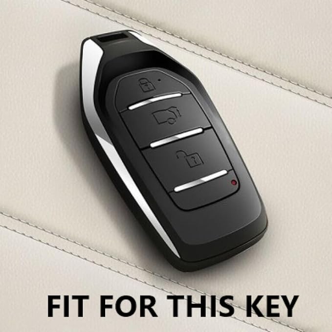 Metal Key Cover Compatible with Mahindra XUV 500 Smart Key