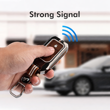 Load image into Gallery viewer, Metal Remote Key Cover with Keychain for Honda Elevate, BRV, WRV, CRV, Jazz, City, Amaze Stylish Full Protection 2-Button Smart Key | Glow-in-The-Dark Car Key Protector