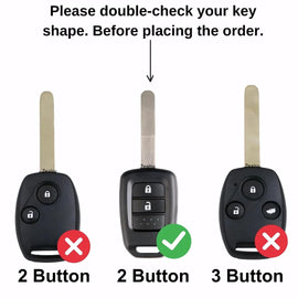 Metal + Silicone Car Key Cover Compatible for Honda City, Amaze, WR-V, Jazz, CR-V | 2 Button Smart Key Protection Case | Premium Alloy Finish | Shockproof & Stylish Key Shell (Coffee Brown)