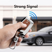 Load image into Gallery viewer, Premium Waterproof Metal Key Cover Compatible with MG Hector | Hector Plus | Windsor EV 3 Button Smart Remote Key