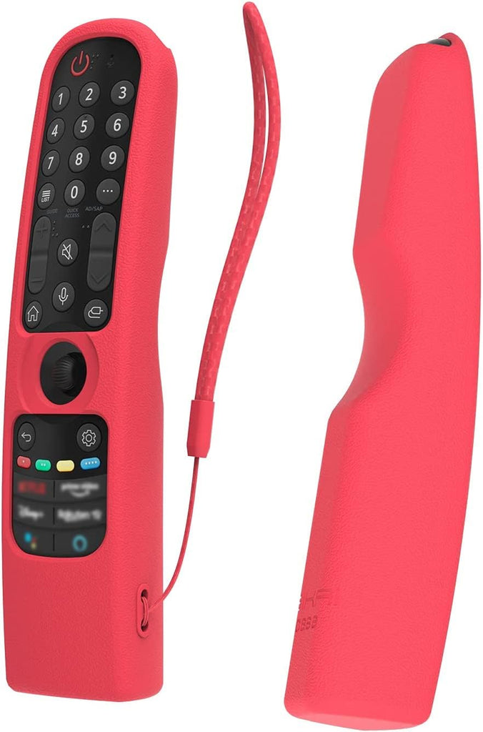 Silicone Remote Case for LG Magic Remote AN-MR21GA /MR22GA /MR23GA/MR24GA, Remote Cover for LG with Lanyard, Remote Control Cover Shockproof, Protective Remote Case for LG Magic Remote2021-2024