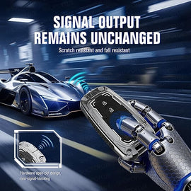 Iron Core Series Key cover Compatible for Toyota Innova Crysta, Innova HyCross, Hilux 2 Button Smart key