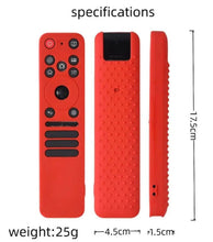 Load image into Gallery viewer, Silicone TV Remote Cover Compatible with 2025 LG MR25GA OLED Smart TV AI Remote Full Wrap Protective Case (RED, LG MR25GA Full WRAP)