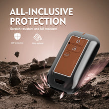 Load image into Gallery viewer, Premium Waterproof Metal Key Cover Compatible with Suzuki Swift Dzire 2025 , Baleno, Ertiga 3 Push Button Smart Remote Key