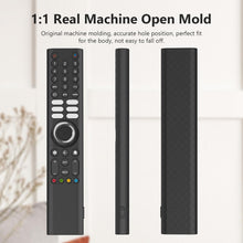 Load image into Gallery viewer, Silicone TV Remote Cover 'Compatible with' Xiaomi Mi Tv FX Series Remote XMRM-21 Protective Case with Lanyard (E-Wine Red) [Remote NOT Included]