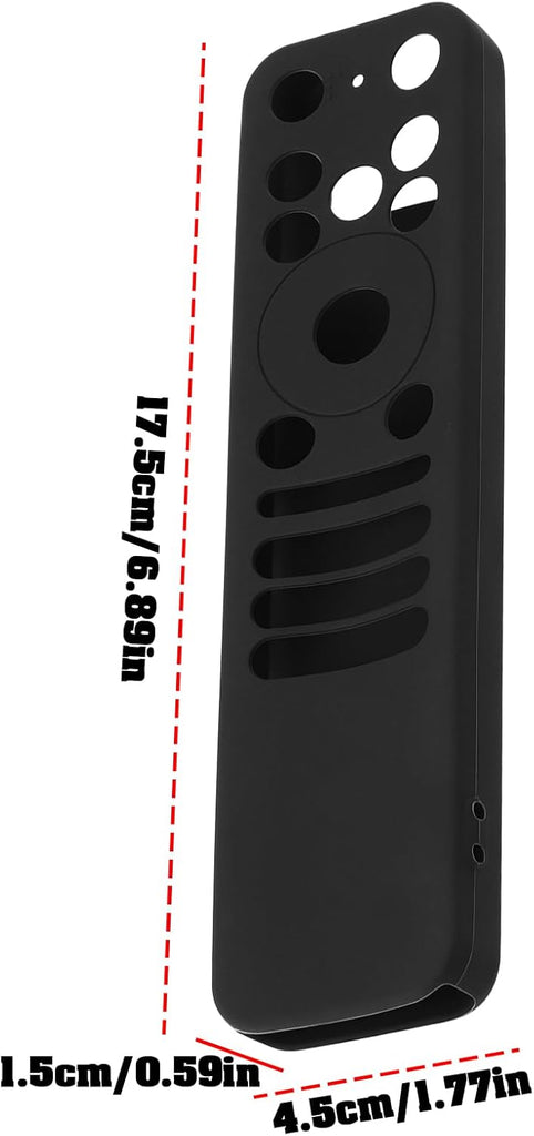 Silicone TV Remote Cover Compatible with 2025 LG MR25GA OLED Smart TV AI Remote Full Wrap Protective Case (RED, LG MR25GA Full WRAP)