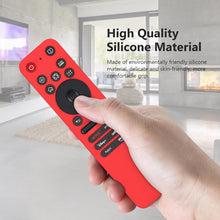 Load image into Gallery viewer, Silicone TV Remote Cover Compatible with 2025 LG MR25GA OLED Smart TV AI Remote Full Wrap Protective Case (RED, LG MR25GA Full WRAP)