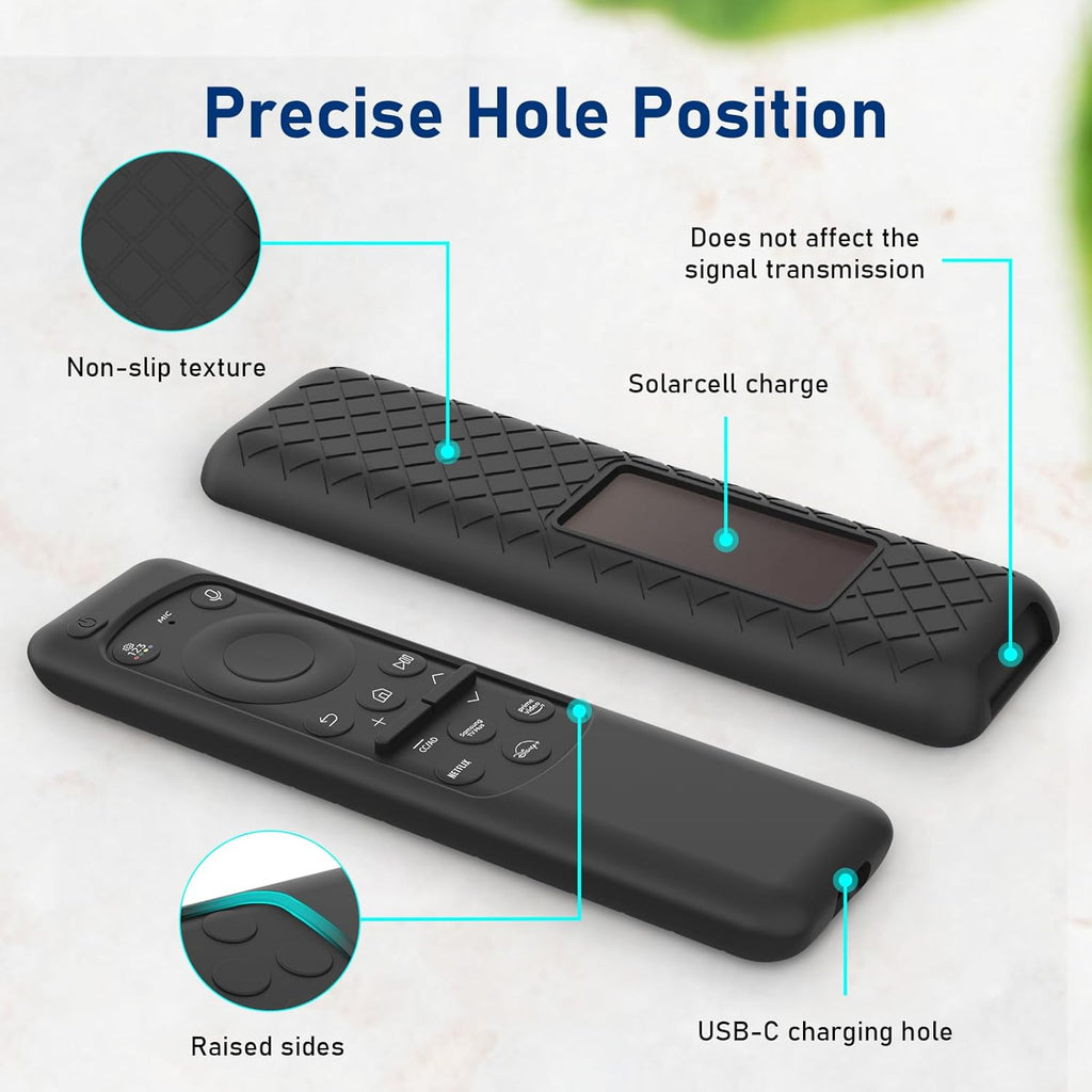 Remote Cover Case Compatible with Samsung TV Solar Cell Remote BN59-1432A
