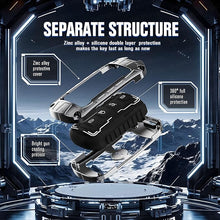 Load image into Gallery viewer, Iron Core Series Key cover Compatible for Compatible for Tata Harrier, Safari, Sierra, Curvv, Curvv EV 4 Button Smart Key