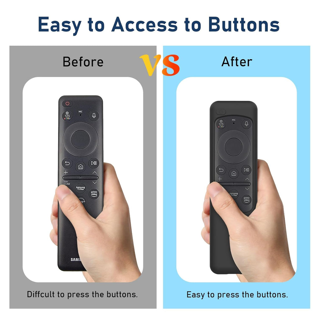 Remote Cover Case Compatible with Samsung TV Solar Cell Remote BN59-1432A