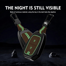 Load image into Gallery viewer, Metal Alloy Key Cover Compatible with Renaultt Kiger, Kwid, Kiger RXL, Duster 2016, Triber 2 Button Remote Key