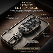 Load image into Gallery viewer, Car Key Cover Compatible with Hyundai Creta, Venue, Tucson, Alcazar, i20, Grand i10 Nios, Aura, Xcent, Exter 3-Button Smart Flip Key (Transformer Armour Series)