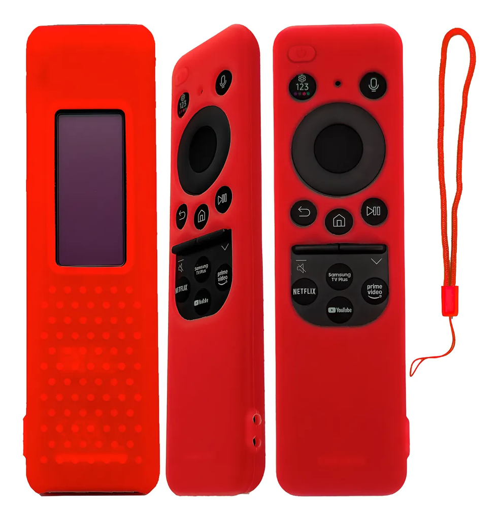 Silicone Frame for Samsung Solar Remote BN59-01432A BN59-01455A Silicone Case for Samsung Smart TV, Neo QLED 4K TV, QLED 4K Smart TV Remote Control Protective Case