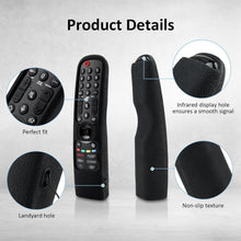 Load image into Gallery viewer, Silicone Remote Case for LG Magic Remote AN-MR21GA /MR22GA /MR23GA/MR24GA, Remote Cover for LG with Lanyard, Remote Control Cover Shockproof, Protective Remote Case for LG Magic Remote2021-2024