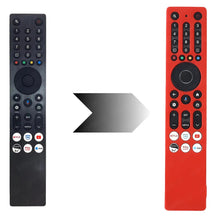 Load image into Gallery viewer, Silicone Case Cover Compatible with TCL iFFALCON Smart Tv Remote 2025 Models RC833A 4K QLED Google TV (Black) [Remote NOT Include]