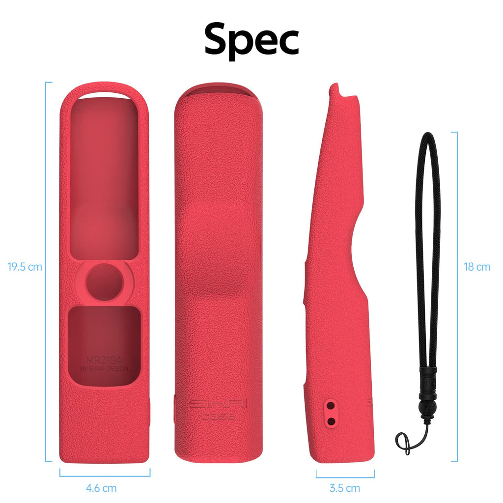 Silicone Remote Case for LG Magic Remote AN-MR21GA /MR22GA /MR23GA/MR24GA, Remote Cover for LG with Lanyard, Remote Control Cover Shockproof, Protective Remote Case for LG Magic Remote2021-2024