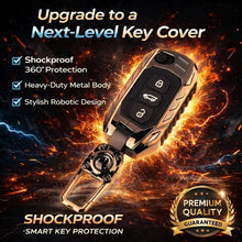 Load image into Gallery viewer, Transformer Series Compatible with Mahindra Scorpio, Marazzo | Xuv 300, Xuv 700 | Xuv 400 Ev | Bolero | Thar | Tuv 3-Button Smart Flip Key (Transformer Armor Series)