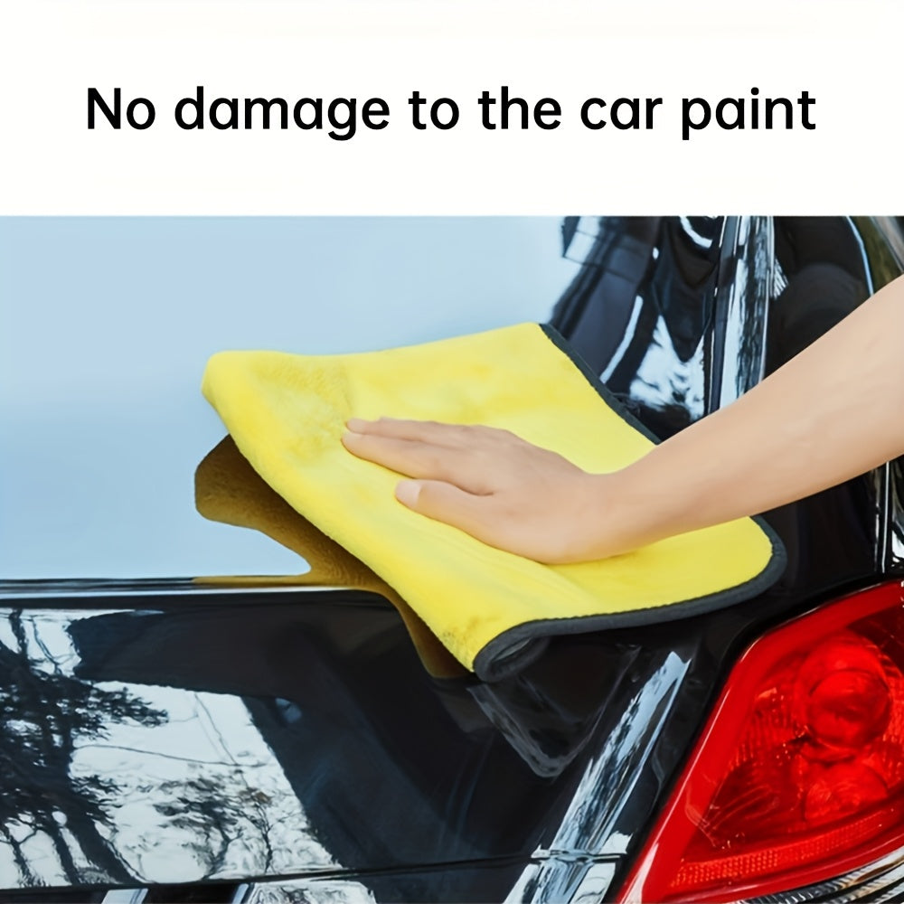 scratch free car paint cleaning microfiber cloth