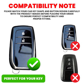 Toyota HyCross Key Cover Glow in Dark Feature